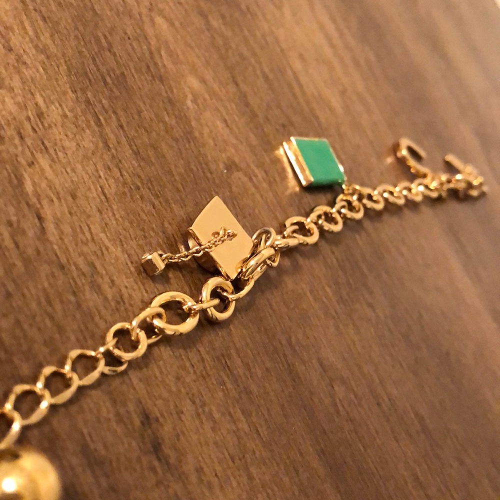Kate Spade Charm Necklace — 3 Charms Included!